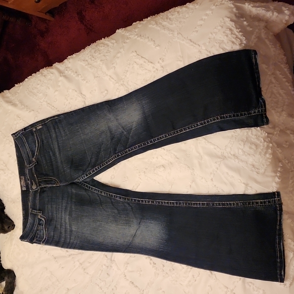 Silver Suki Surplus Bootcut Jeans Size 36/34 - Picture 1 of 6